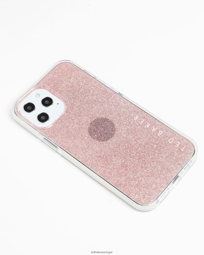 artigos para casa Ted Baker capa rossiy glitter antishock iphone 12 pro max bebê Rosa coleção 8X6HDF2116