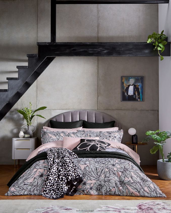 artigos para casa Ted Baker conjunto de edredom king yangyue luz rosa coleção 8X6HDF2099