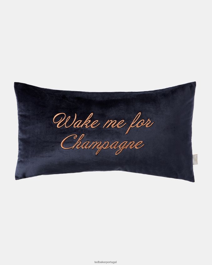 artigos para casa Ted Baker ffzziee 18930507a8 me acorde para um travesseiro de champanhe marinha coleção 8X6HDF2088