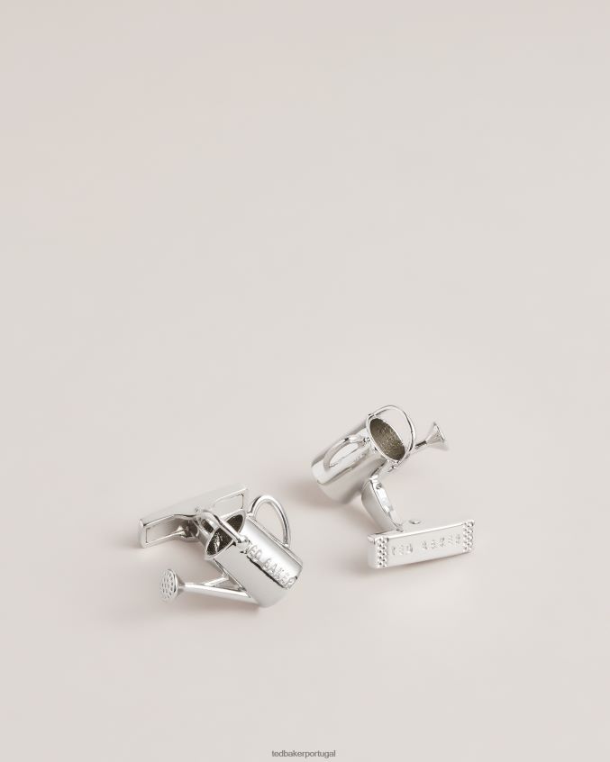 acessórios Ted Baker conjunto de abotoaduras e alfinetes de lapela para regador sumerr cor prata homens 8X6HDF2065