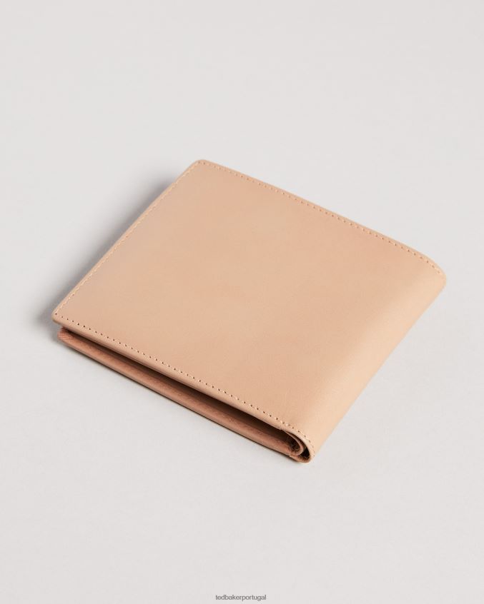 acessórios Ted Baker carteira de couro dobrada Sammed natural homens 8X6HDF2076