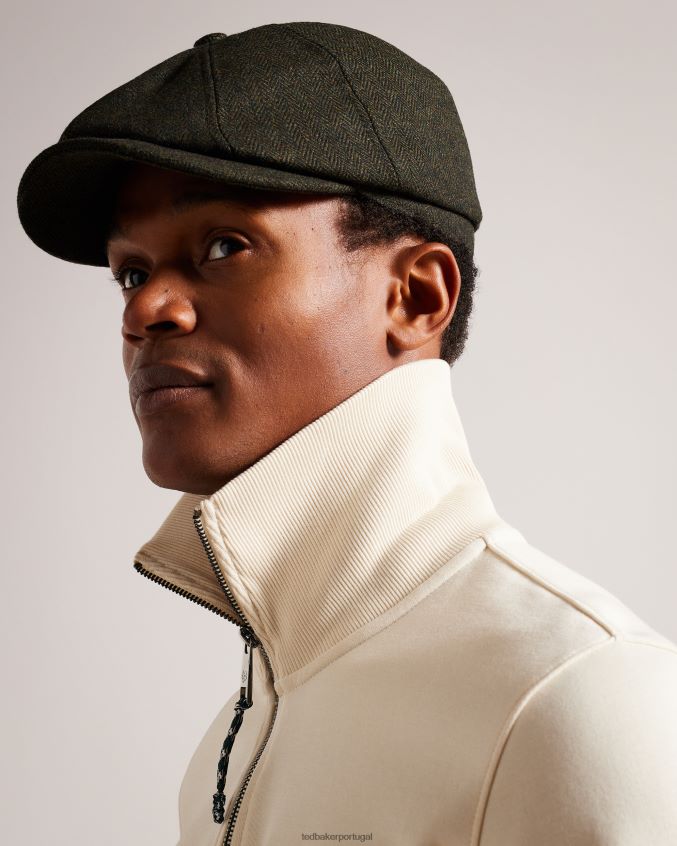 acessórios Ted Baker chapéu de menino de feltro de lã olliii cáqui homens 8X6HDF1810