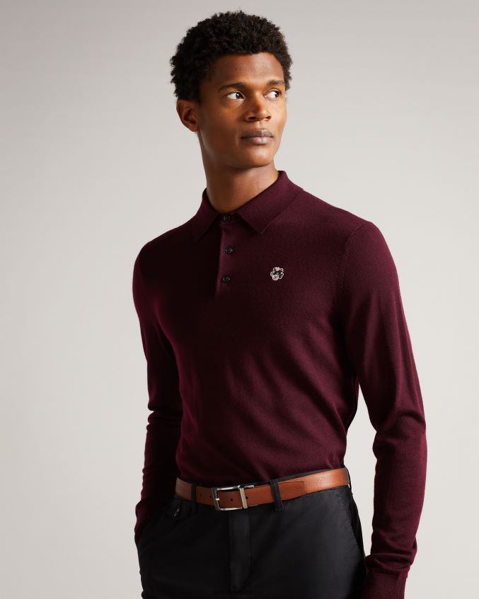 acessórios Ted Baker cinto de couro reversível karmer bronzeado homens 8X6HDF1842