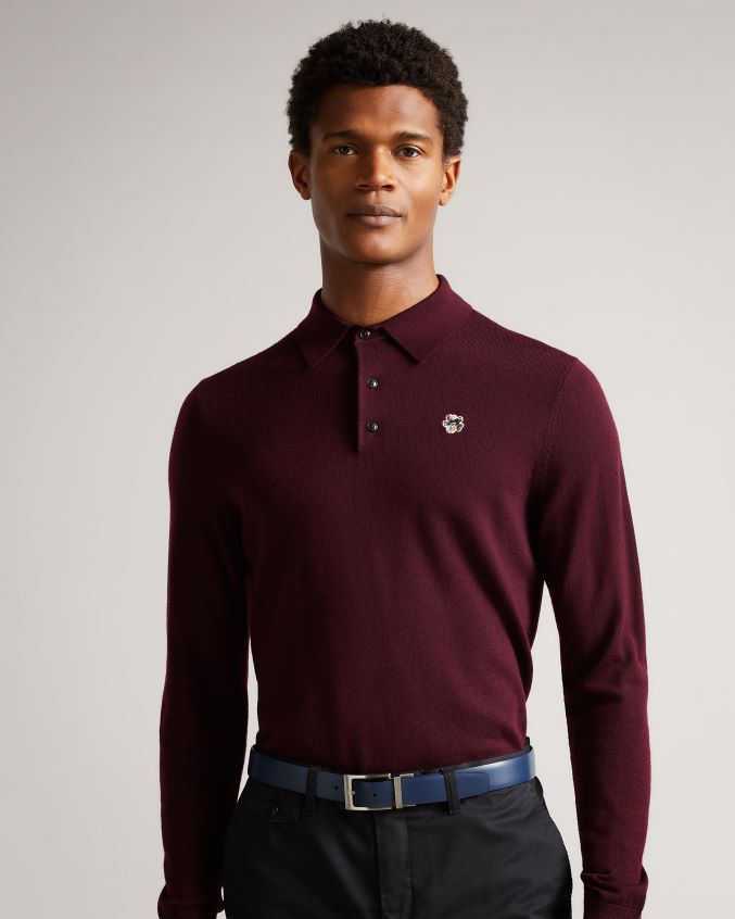 acessórios Ted Baker cinto de couro reversível karmer bronzeado homens 8X6HDF1842