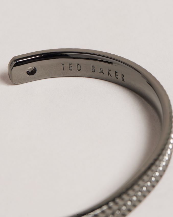 acessórios Ted Baker pulseira de tecido em relevo Gymmy preto homens 8X6HDF1941