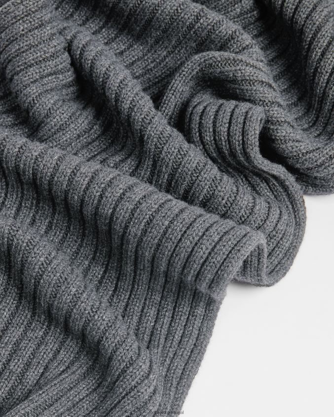 acessórios Ted Baker cachecol com ponto cardigã camen cinza homens 8X6HDF2028