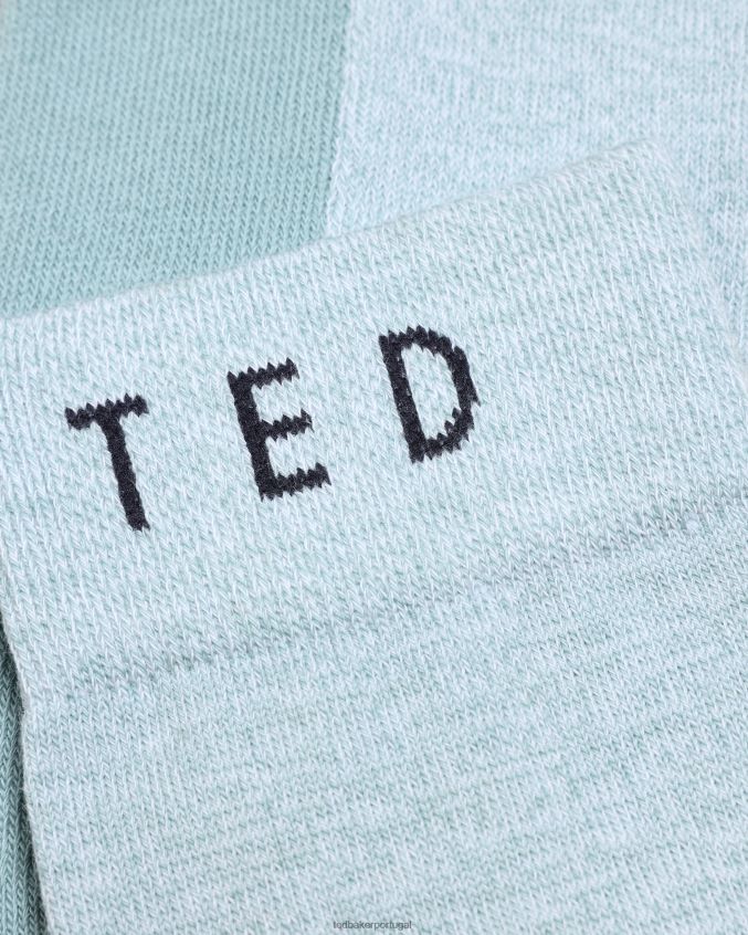 acessórios Ted Baker meias de fio torcido twistsk azul homens 8X6HDF1977