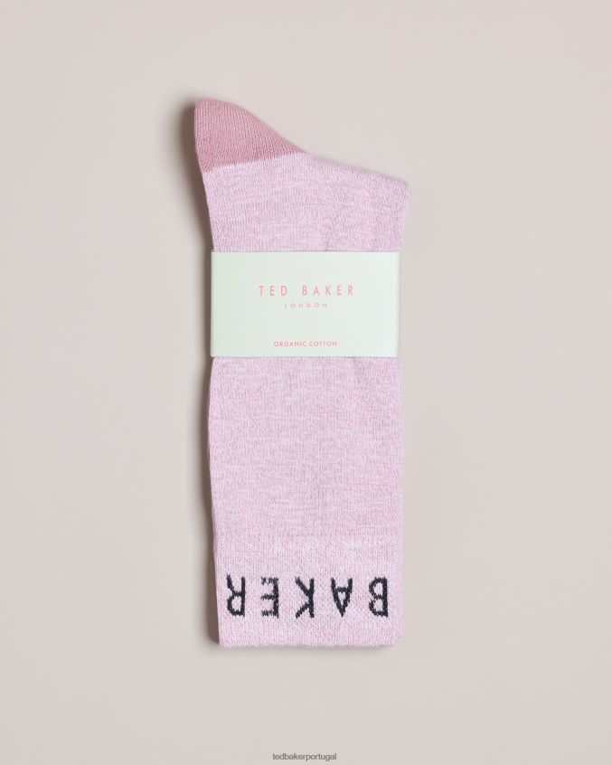 acessórios Ted Baker meias de fio torcido twistsk rosa homens 8X6HDF1914