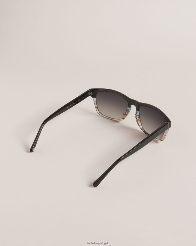acessórios Ted Baker óculos de sol com armação ombre clássica grystri cinza homens 8X6HDF2015