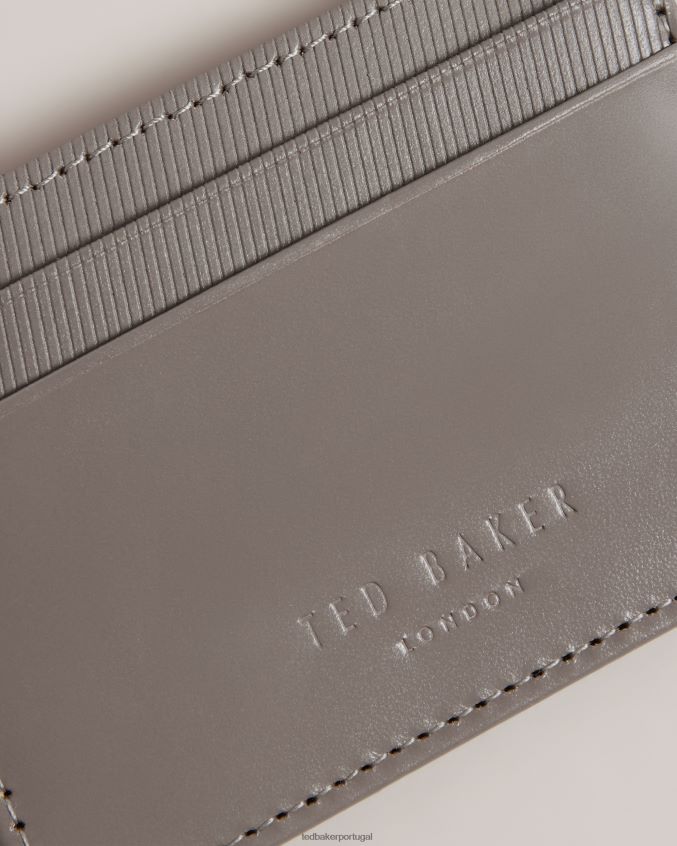 acessórios Ted Baker porta cartão gravado a laser tencard carvão homens 8X6HDF2030