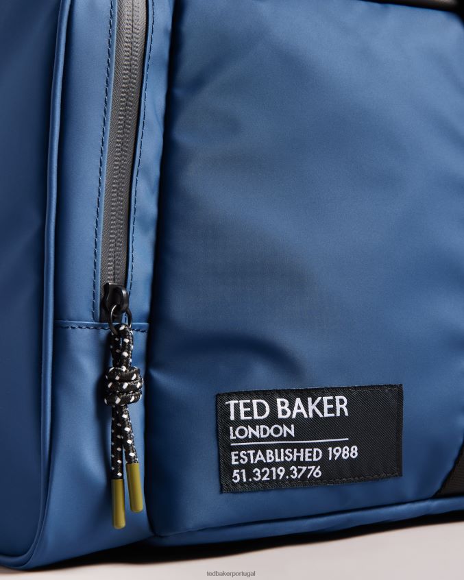 bolsas Ted Baker bolsa emborrachada hyke marinha homens 8X6HDF1762