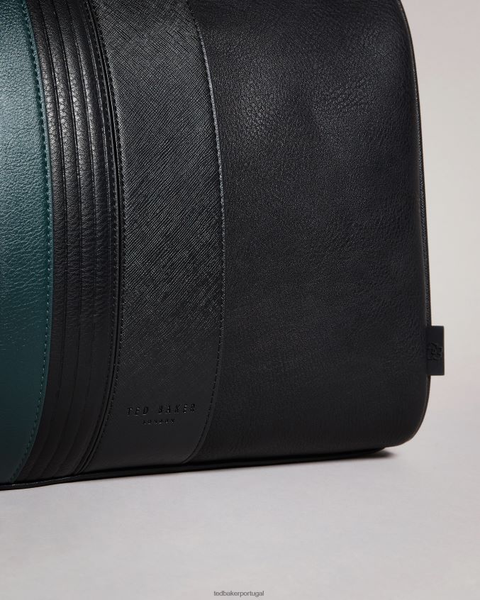 bolsas Ted Baker bolsa listrada evyday em pu preto homens 8X6HDF1755