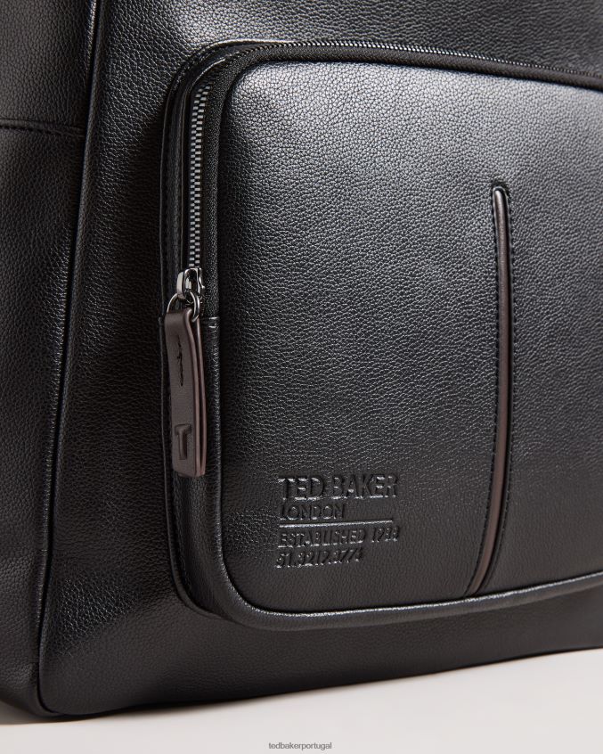 bolsas Ted Baker mochila joss couro sintético preto homens 8X6HDF1771