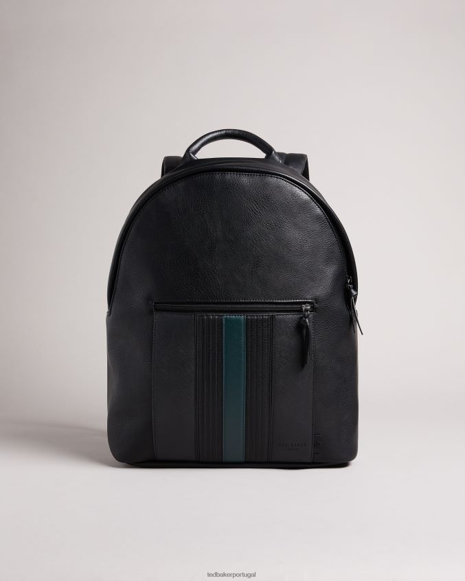 bolsas Ted Baker mochila listrada esentle pu preto homens 8X6HDF1749