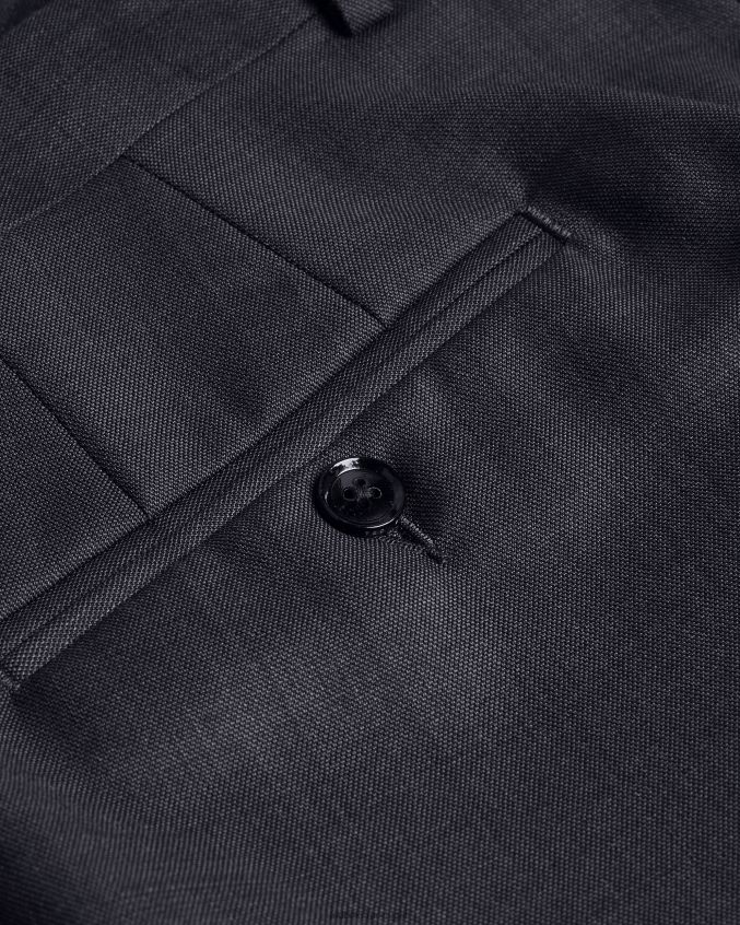 roupas Ted Baker calça de terno jvtrsbl slim fit cinza homens 8X6HDF1495