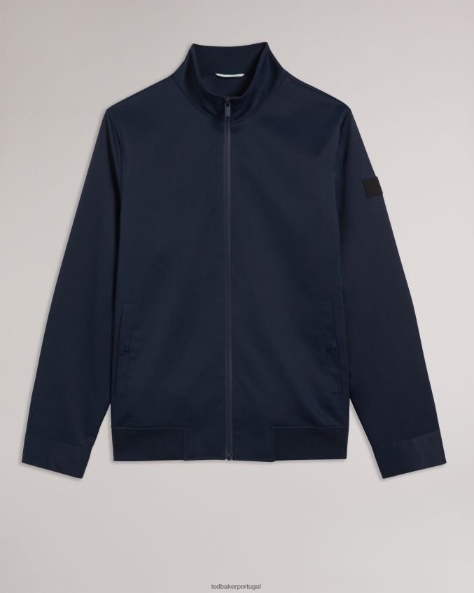 roupas Ted Baker jaqueta bomber de nylon arzona marinha homens 8X6HDF1366