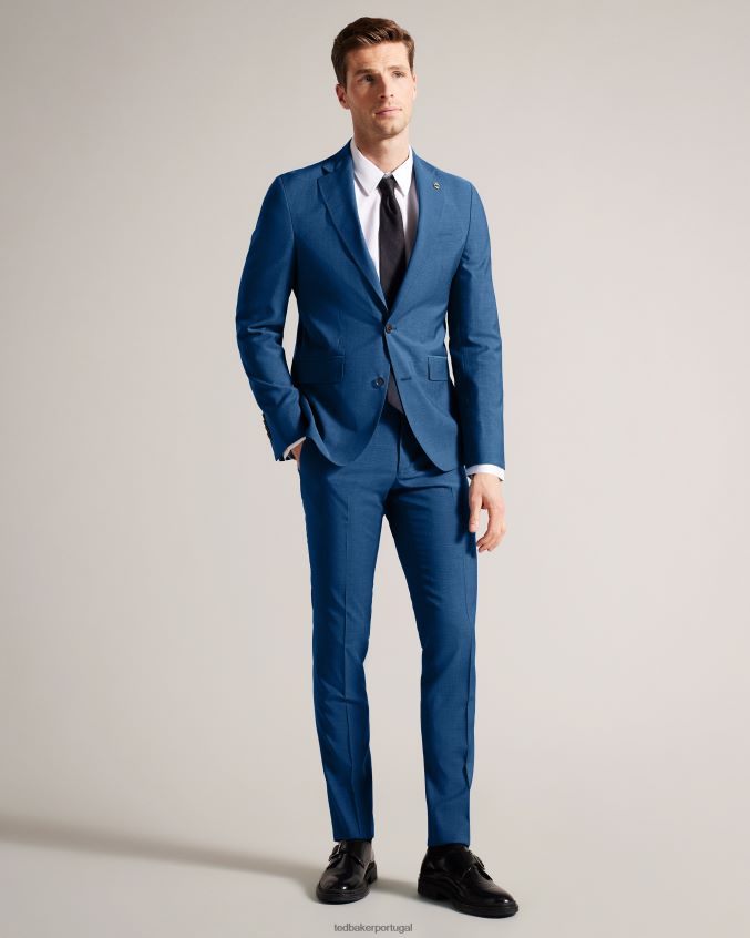 roupas Ted Baker jaqueta de pele de tubarão azul marinho siouxj marinha homens 8X6HDF1431