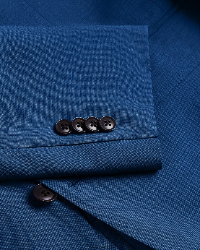 roupas Ted Baker jaqueta de pele de tubarão azul marinho siouxj marinha homens 8X6HDF1431