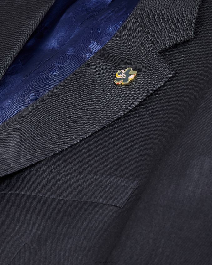 roupas Ted Baker jaqueta jvjktbl slim fit cinza homens 8X6HDF1447