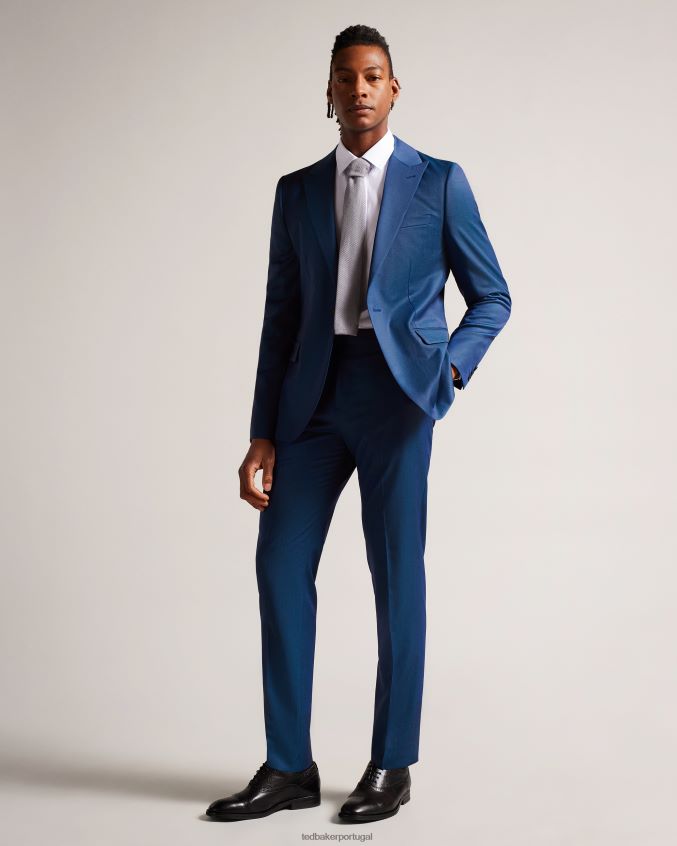 roupas Ted Baker jaqueta trespassada atlowj azul claro homens 8X6HDF1214