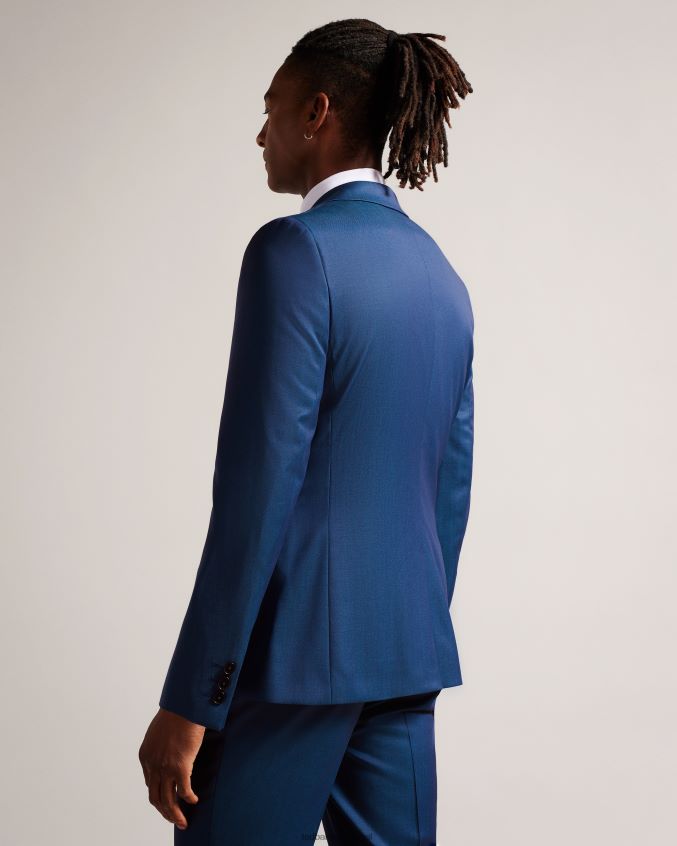 roupas Ted Baker jaqueta trespassada atlowj azul claro homens 8X6HDF1214