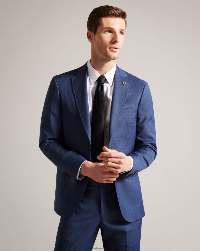 roupas Ted Baker paletó de lã marinho upsalaj marinha homens 8X6HDF1607