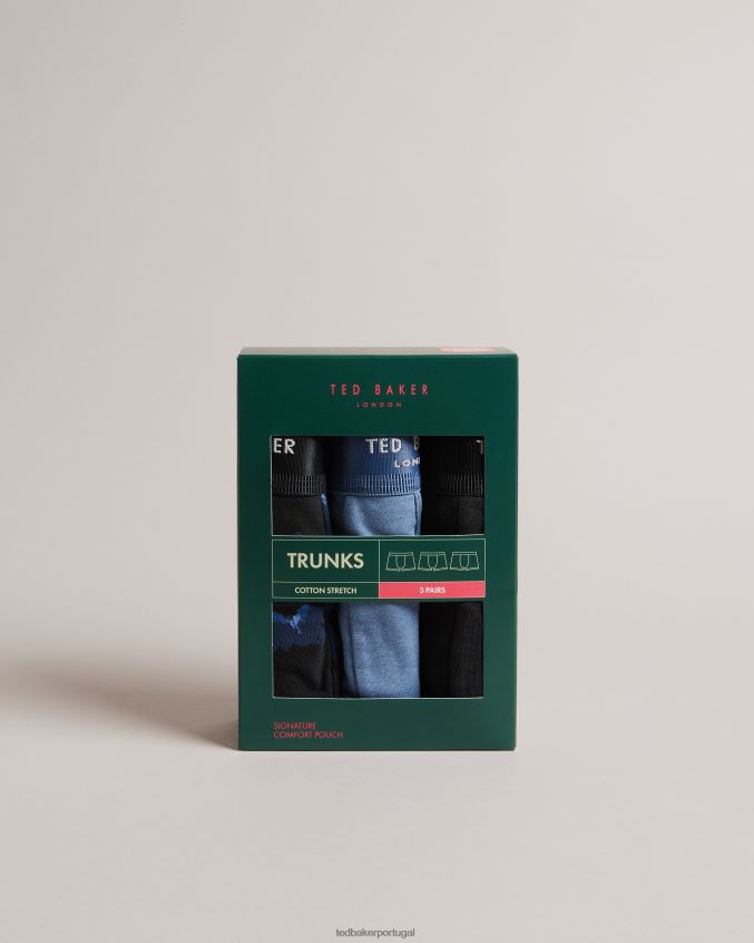 roupas Ted Baker gaspard pacote com 3 baús sortidos sortido homens 8X6HDF1555