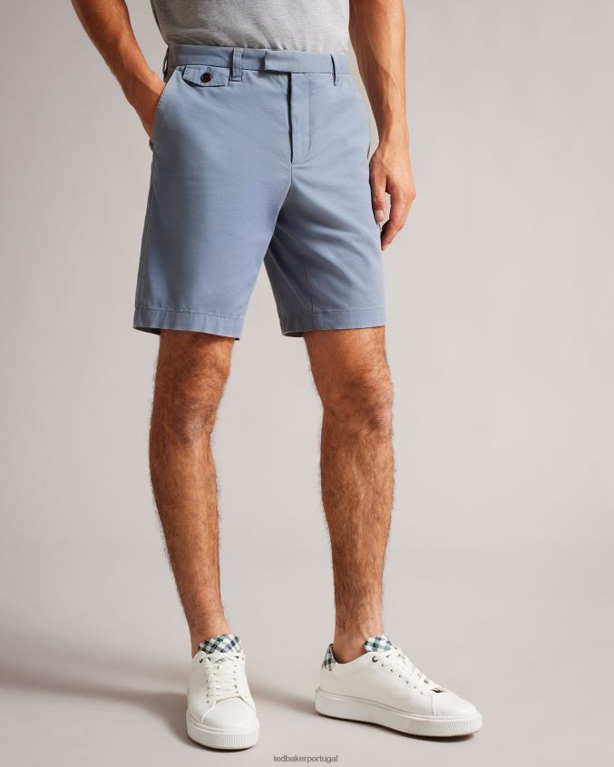 roupas Ted Baker short chino ashfrd azul médio homens 8X6HDF1330