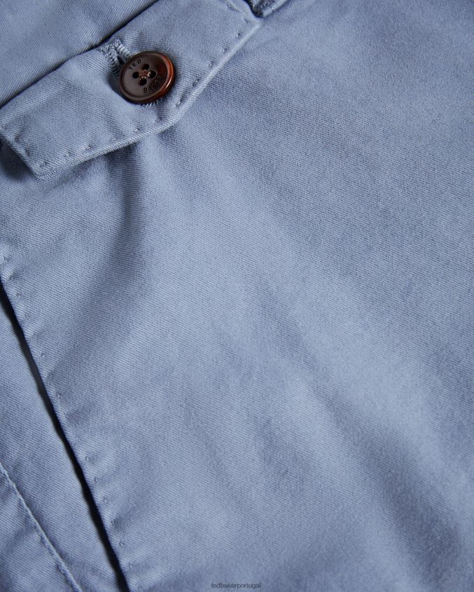 roupas Ted Baker short chino ashfrd azul médio homens 8X6HDF1330