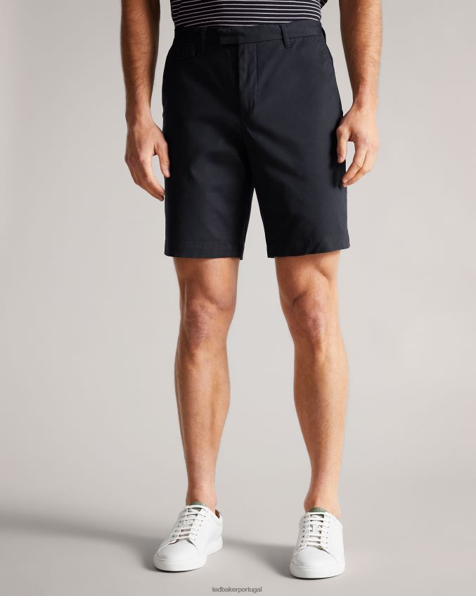 roupas Ted Baker short chino ashfrd dk-marinha homens 8X6HDF1333