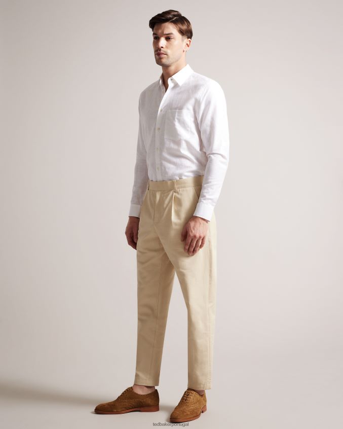 sapato Ted Baker sapato ammais formal camurça brogue bronzeado homens 8X6HDF1849