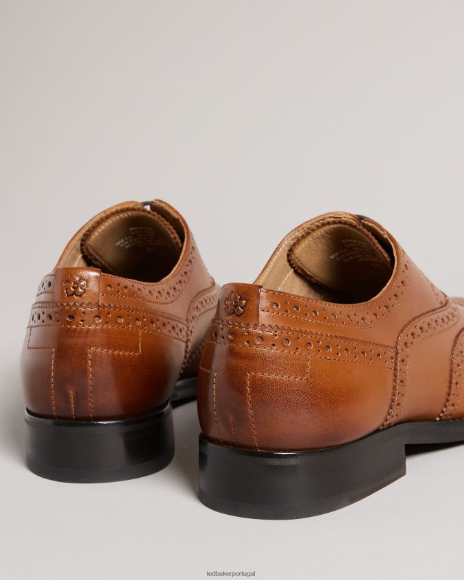 sapato Ted Baker sapato formal de couro amaiss bronzeado homens 8X6HDF1844