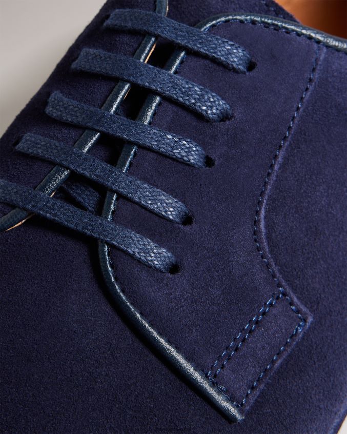 sapato Ted Baker sapatos híbridos de camurça kantens marinha homens 8X6HDF1854