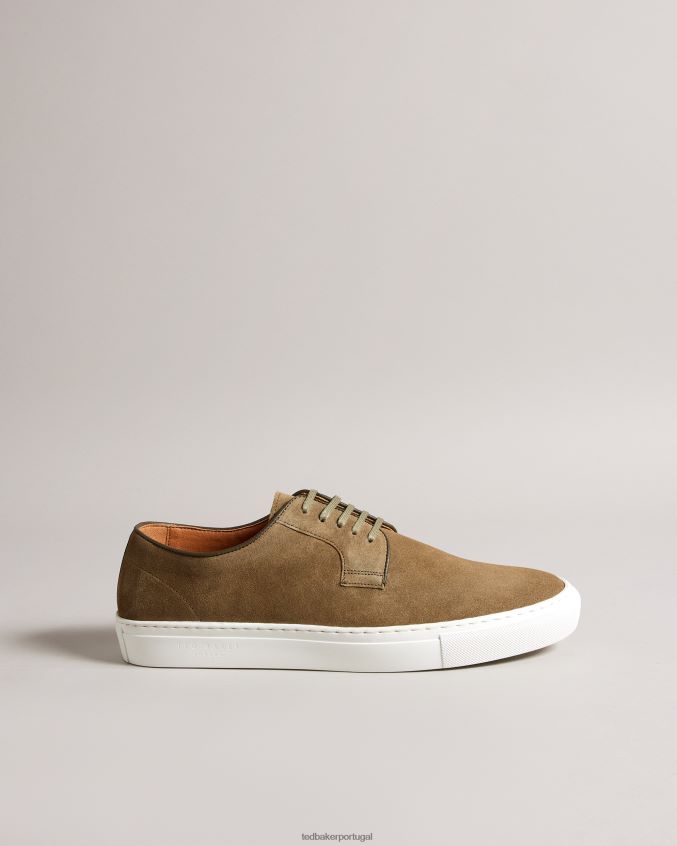 sapato Ted Baker sapatos híbridos de camurça kantens verde escuro homens 8X6HDF1882