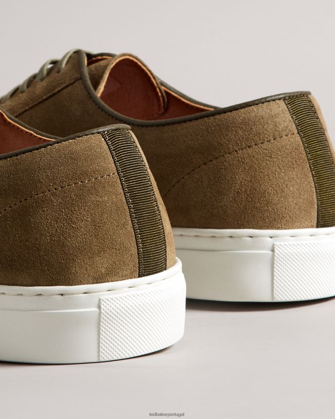 sapato Ted Baker sapatos híbridos de camurça kantens verde escuro homens 8X6HDF1882