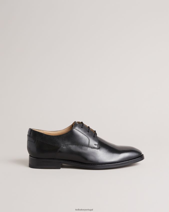 sapato Ted Baker sapato derby formal de couro kampten preto homens 8X6HDF1852