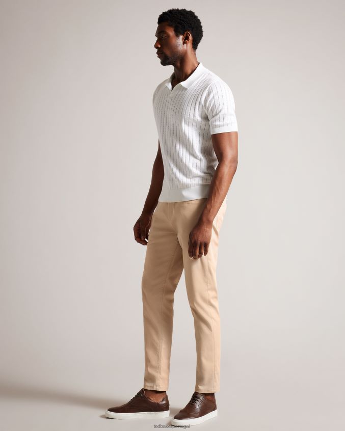 sapato Ted Baker dentong couro brogue trainer híbrido marrom homens 8X6HDF1895