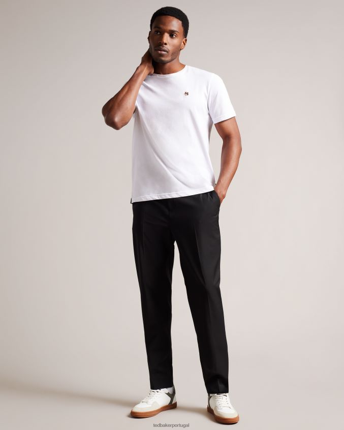 sapato Ted Baker tênis de couro e camurça Barkerl verde escuro homens 8X6HDF1818