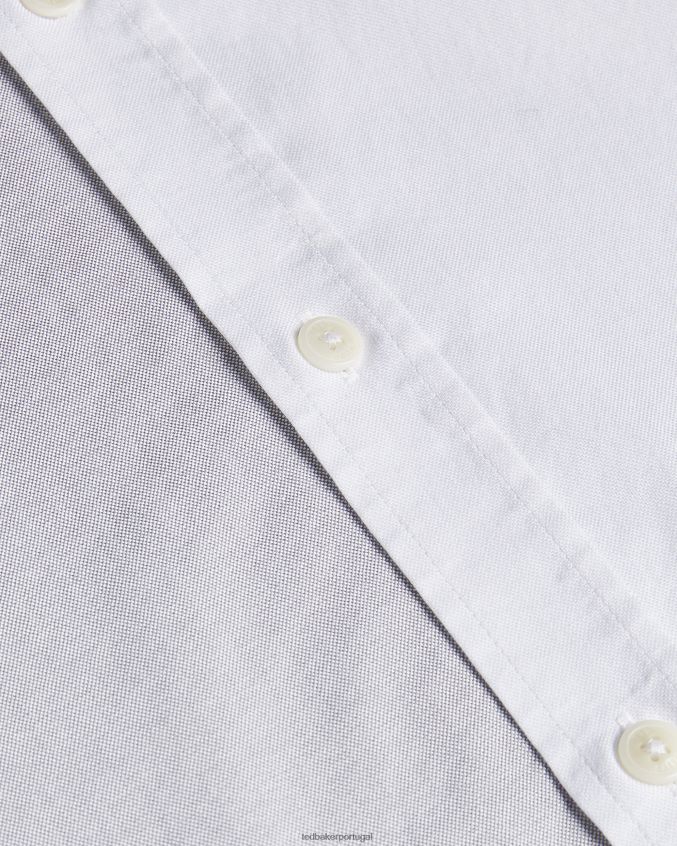 roupas Ted Baker camisa oxford color block fosfat ls multicolorido homens 8X6HDF1685