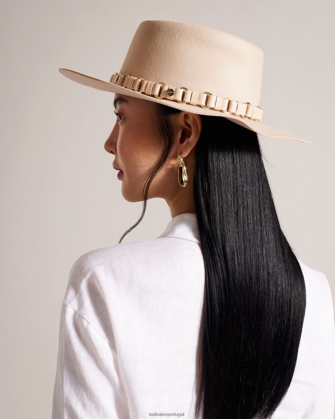 acessórios Ted Baker chapéu de lã shonahh camelo mulheres 8X6HDF1093