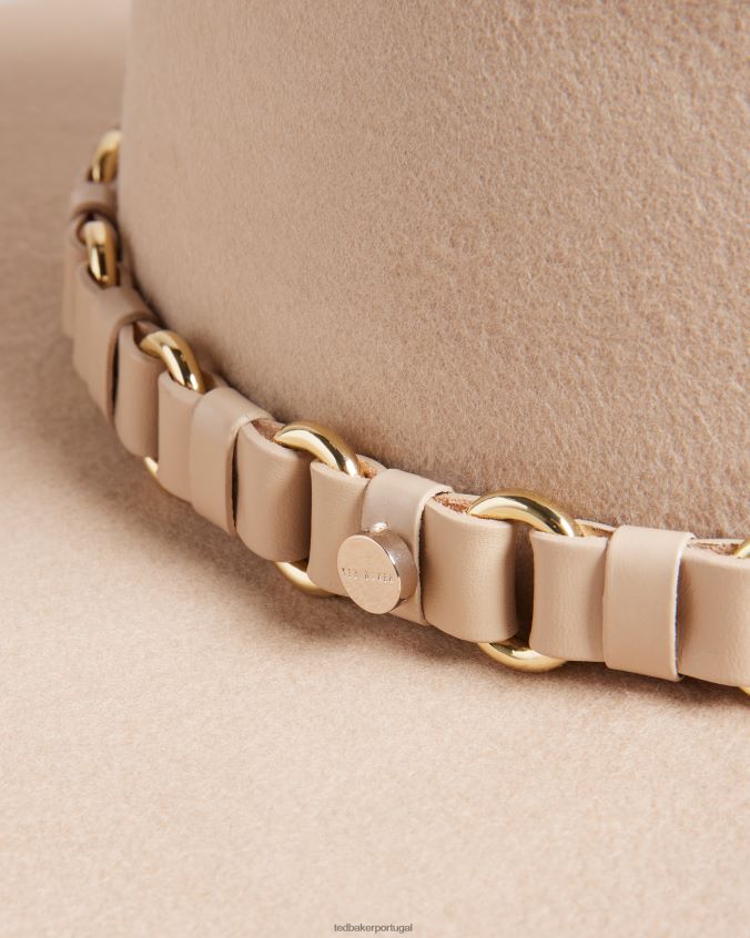 acessórios Ted Baker chapéu de lã shonahh camelo mulheres 8X6HDF1093