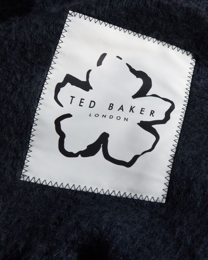 acessórios Ted Baker lenço grande com borla longa tiba preto mulheres 8X6HDF955