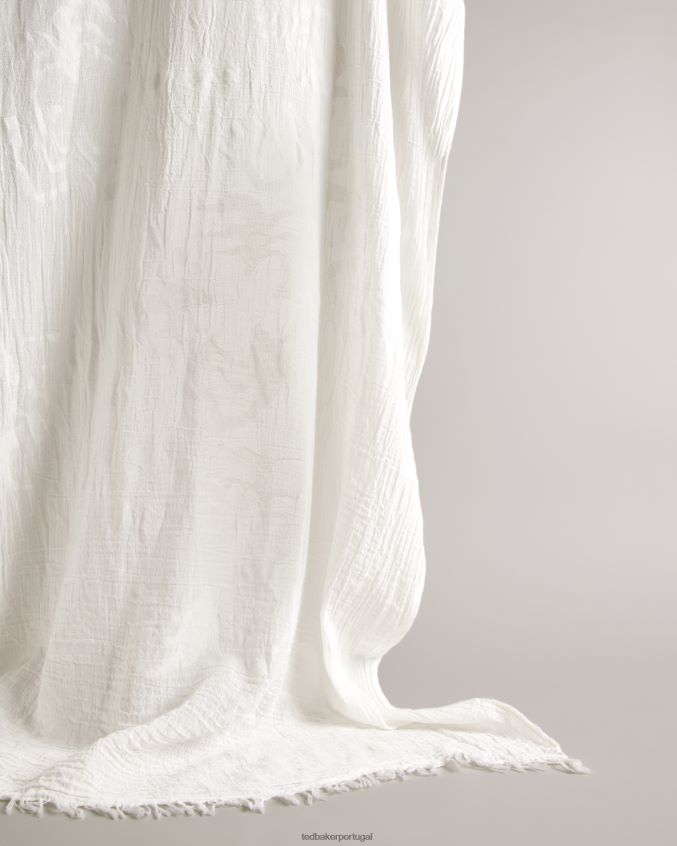 acessórios Ted Baker lenço tecido texturizado becckie cru mulheres 8X6HDF945