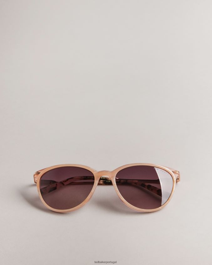 acessórios Ted Baker óculos de sol gatinho arredondado carakay azul claro mulheres 8X6HDF1163