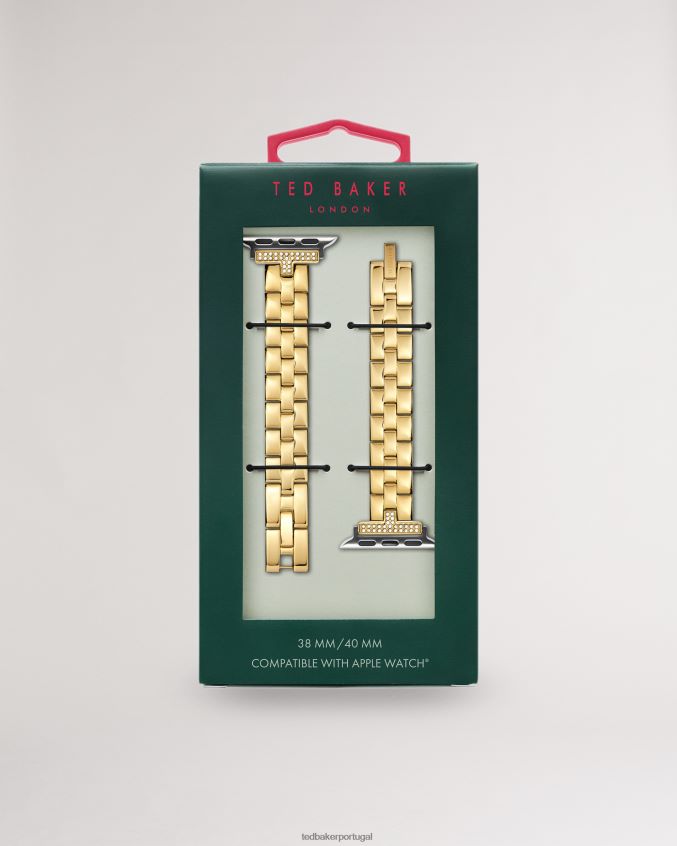 acessórios Ted Baker pulseira de metal jayina pulseira de relógio apple cor de ouro mulheres 8X6HDF1012