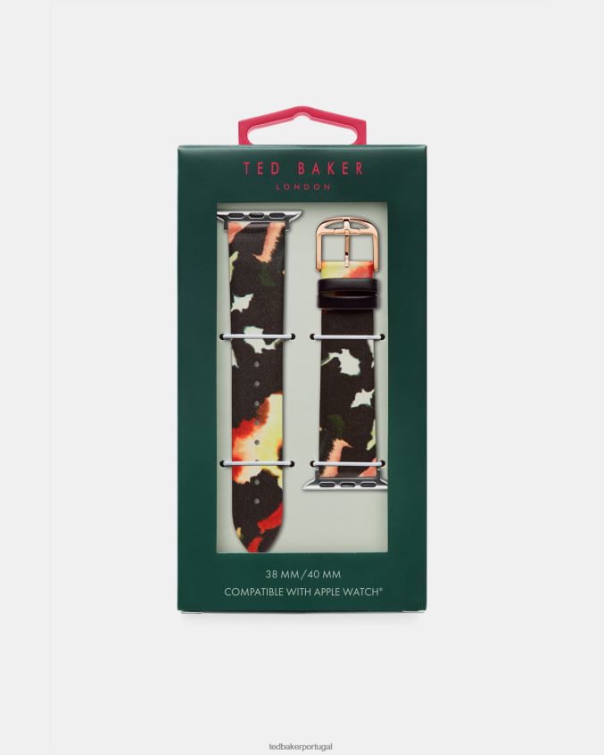 acessórios Ted Baker pulseira de relógio apple estampada sanso multicolorido mulheres 8X6HDF1191