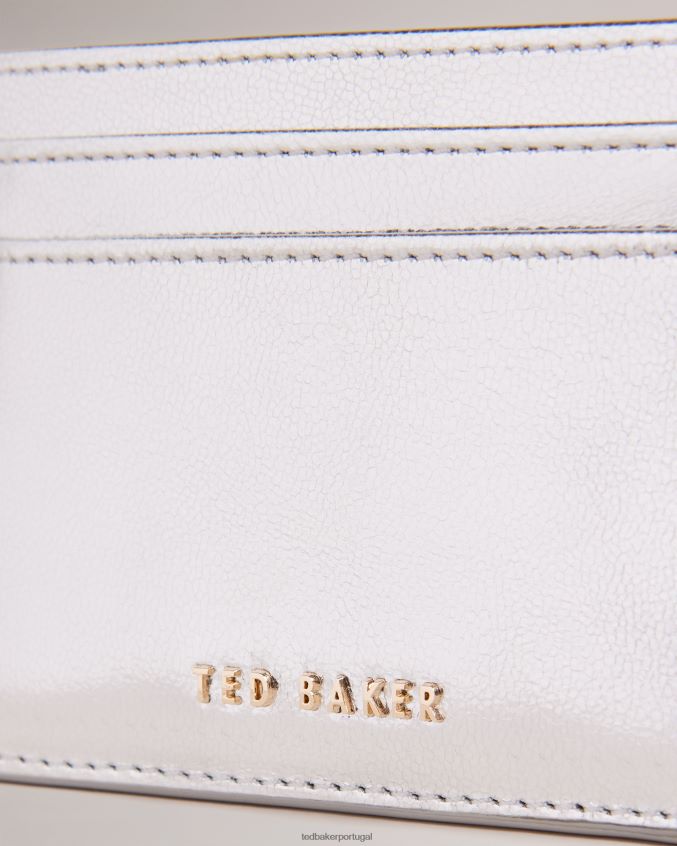 acessórios Ted Baker porta-cartões metálico liibbaa prata mulheres 8X6HDF976