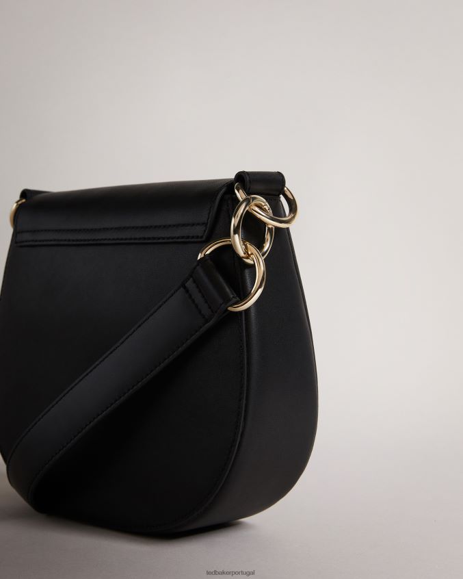 bolsas Ted Baker Bolsa transversal com tiras da marca Darcell preto mulheres 8X6HDF664