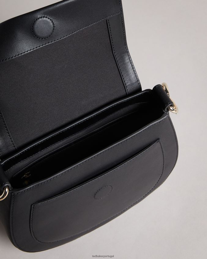 bolsas Ted Baker Bolsa transversal com tiras da marca Darcell preto mulheres 8X6HDF664