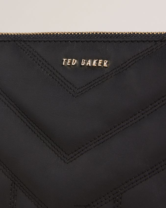 bolsas Ted Baker bolsa crossbody ayasini acolchoada preto mulheres 8X6HDF789